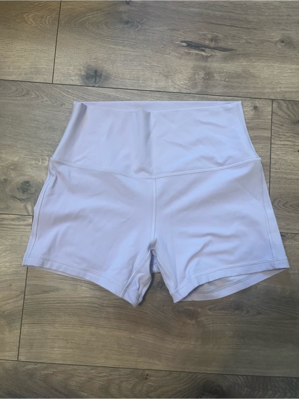Lululemon lilac align shorts 4 inch size 6. Great condition worn once.